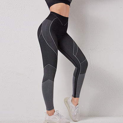 Pantalones de yoga ajustados de cintura alta para mujer