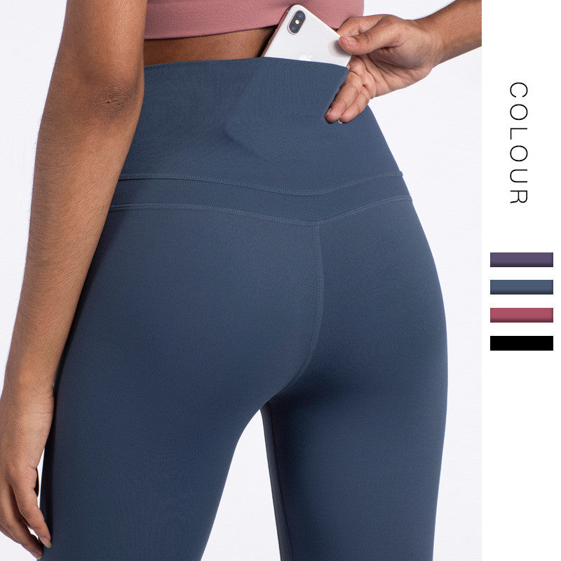 Leggings deportivos Desnudo Sensación Bolsillo Lulu Yoga Fitness Pantalones