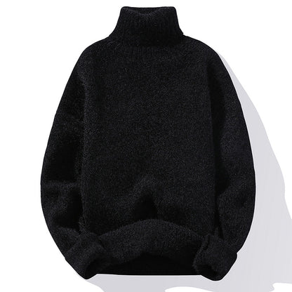 Sweater Soft Sweater Men's Slim-fit Thickened Pullover Bottoming Shirt