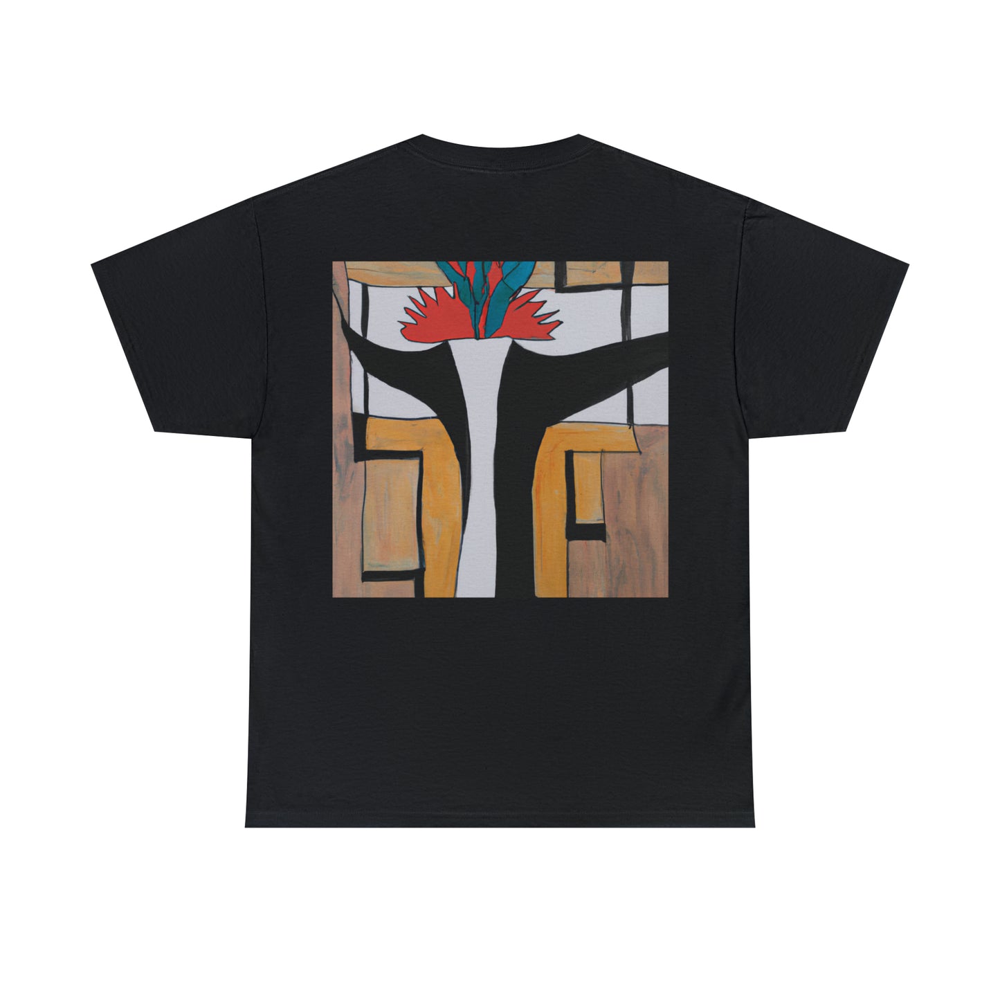 "Explorando el equilibrio y los patrones en el arte abstracto" - La camiseta Alien