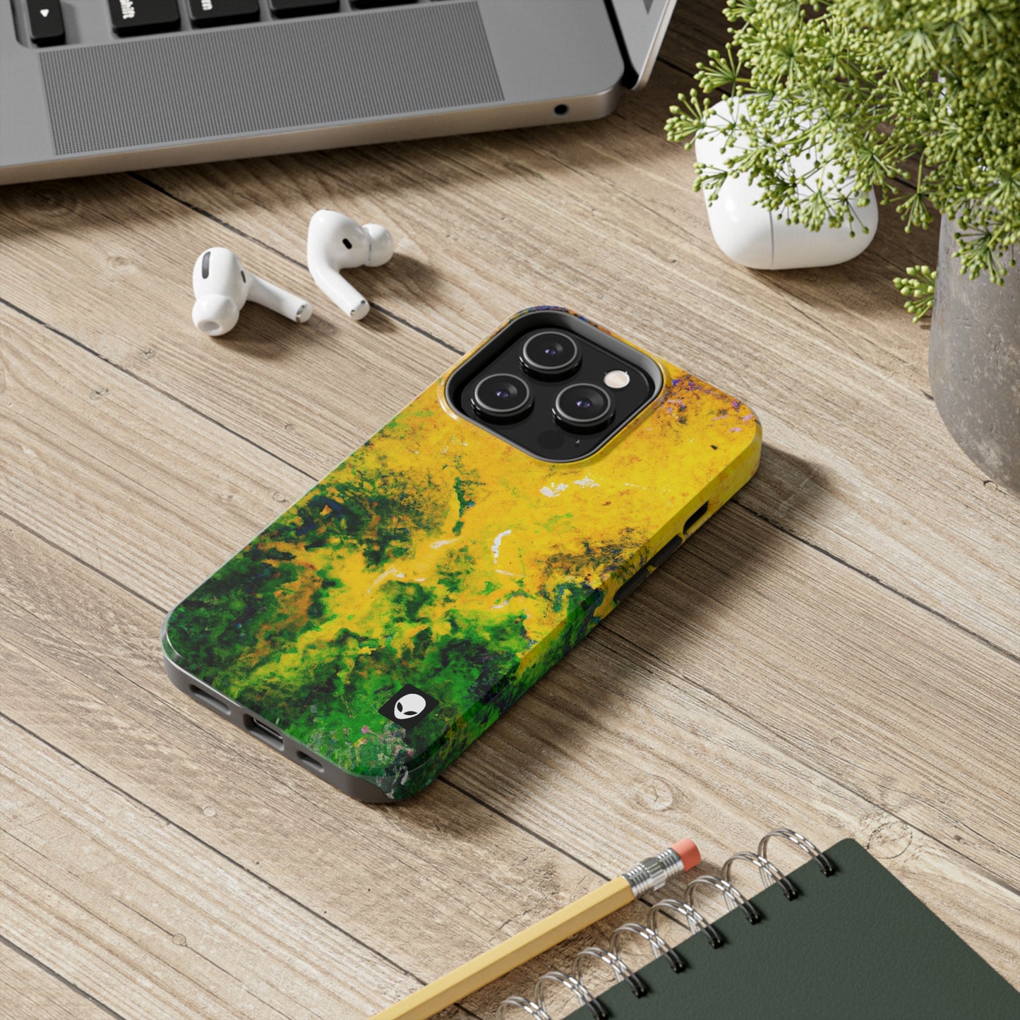 "Explorando texturas coloridas" - The Alien Tough Phone Cases