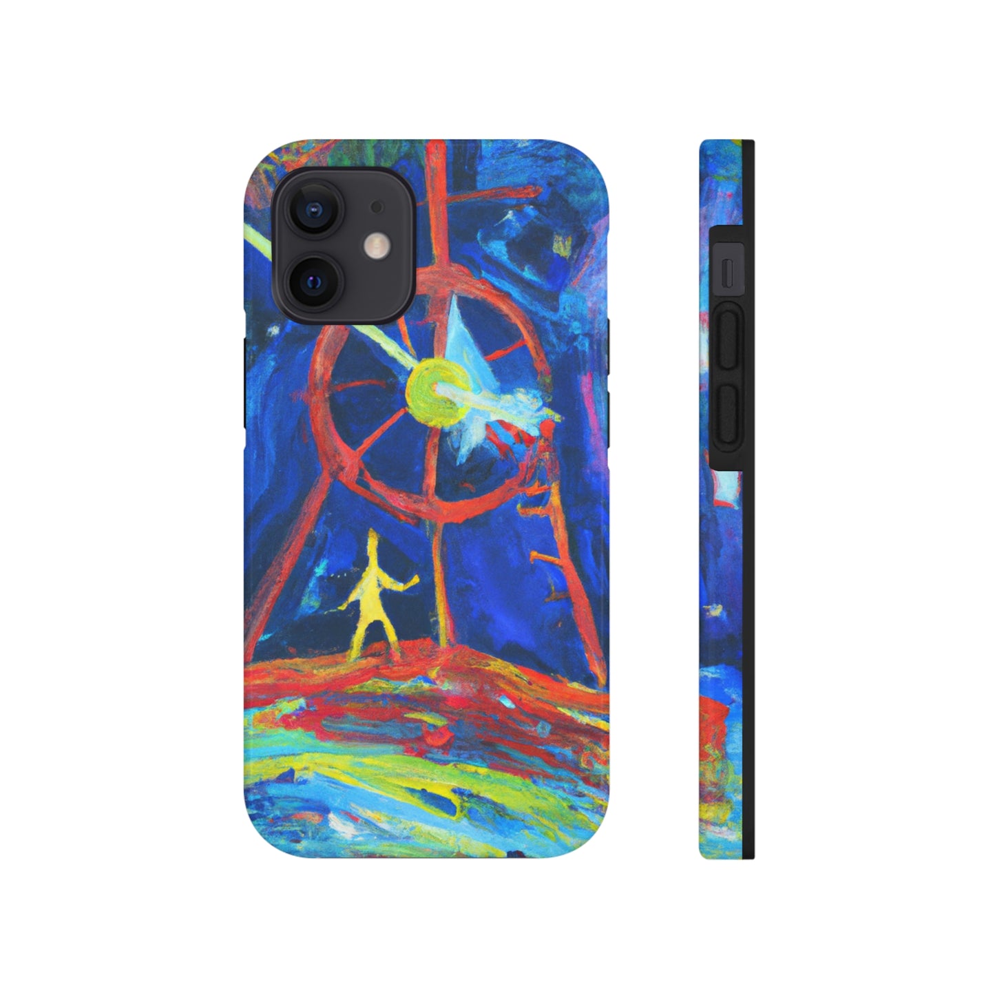 "Un paso a través de los tiempos" - The Alien Tough Phone Cases