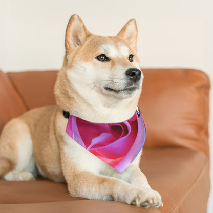 "Blissful Blooms: The Delicate Beauty of Nature" - The Alien Pet Bandana Collar