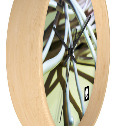 "Arte abstracto: construir emociones a partir de objetos comunes" - The Alien Wall Clock