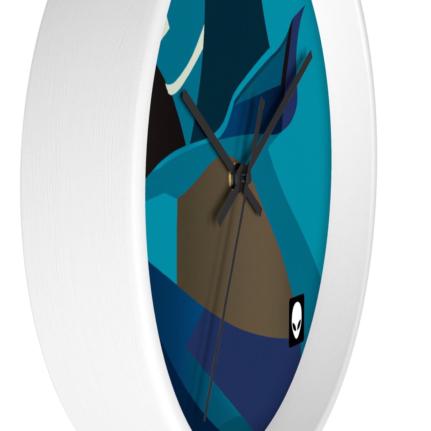 "Metamorphosis: The Art of Transformation" - The Alien Wall Clock