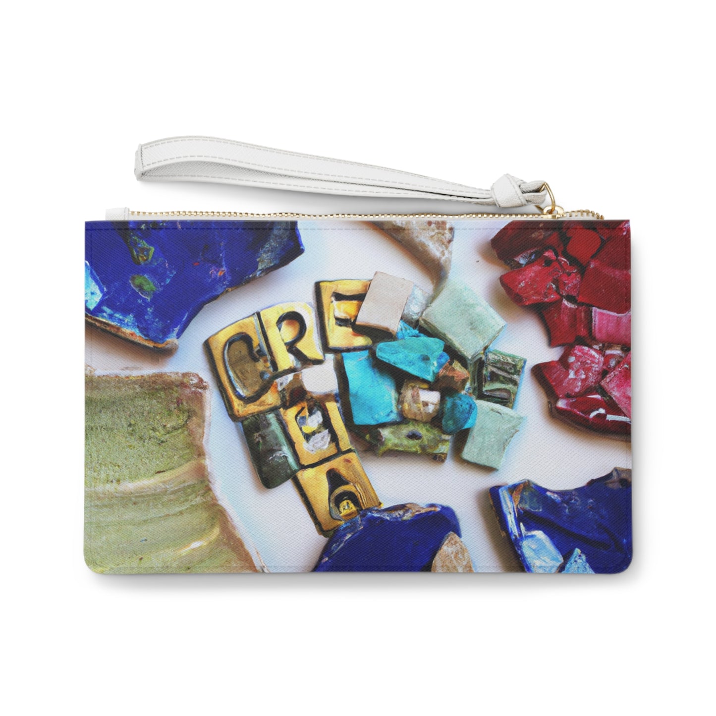 "A Mosaic of Resilience: A Creative Exploration of Strength and Endurance" - The Alien Clutch Bag