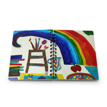 "A Fanciful Rainbow of Possibilities" - The Alien Spiral Bound Journal