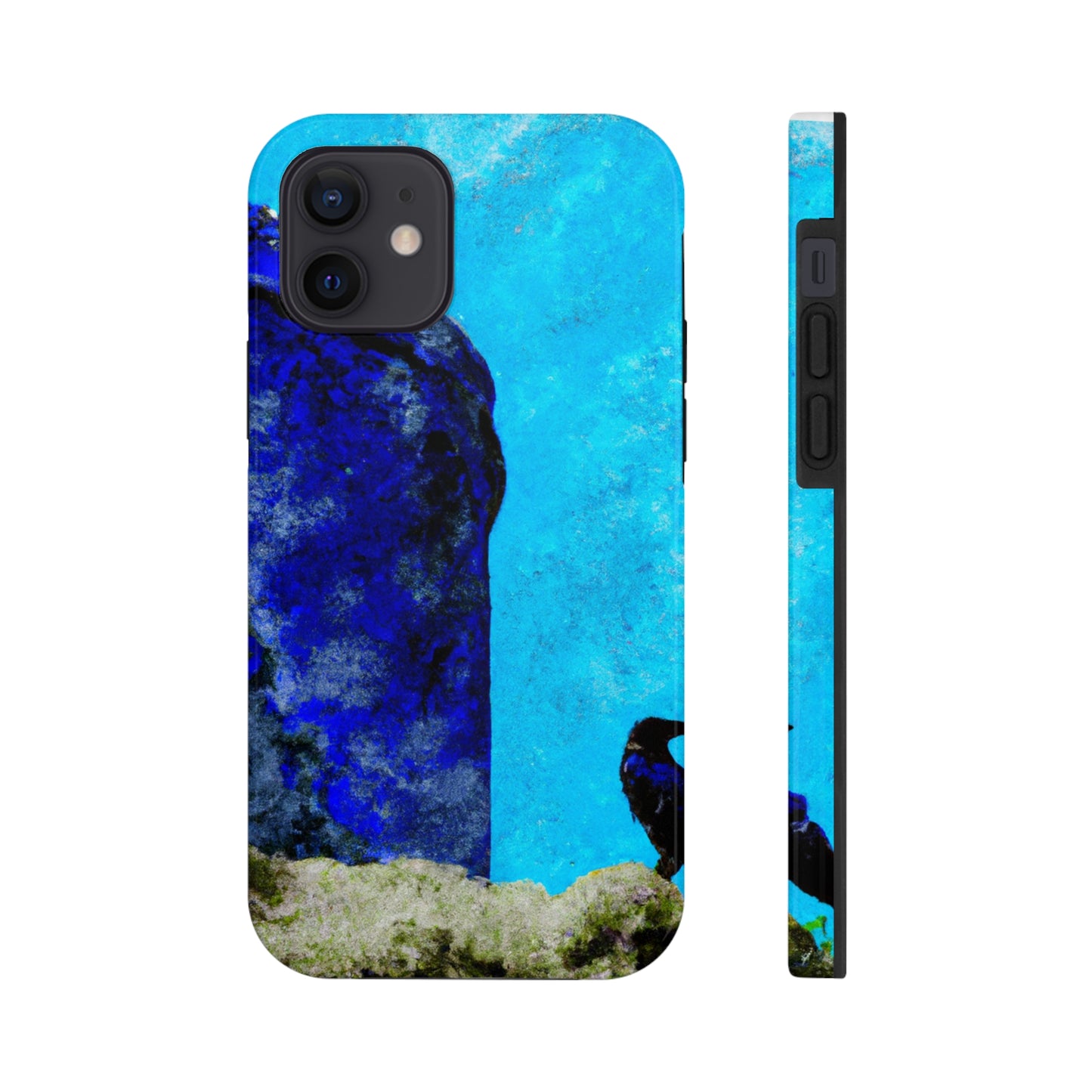 "La percha del cuervo en una torre menguante" - The Alien Tough Phone Cases