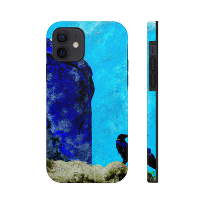 "La percha del cuervo en una torre menguante" - The Alien Tough Phone Cases