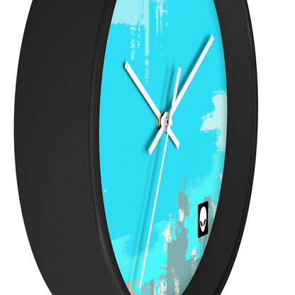 "A Breezy Skyscape: A Combination of Tradition and Modernity" - The Alien Wall Clock