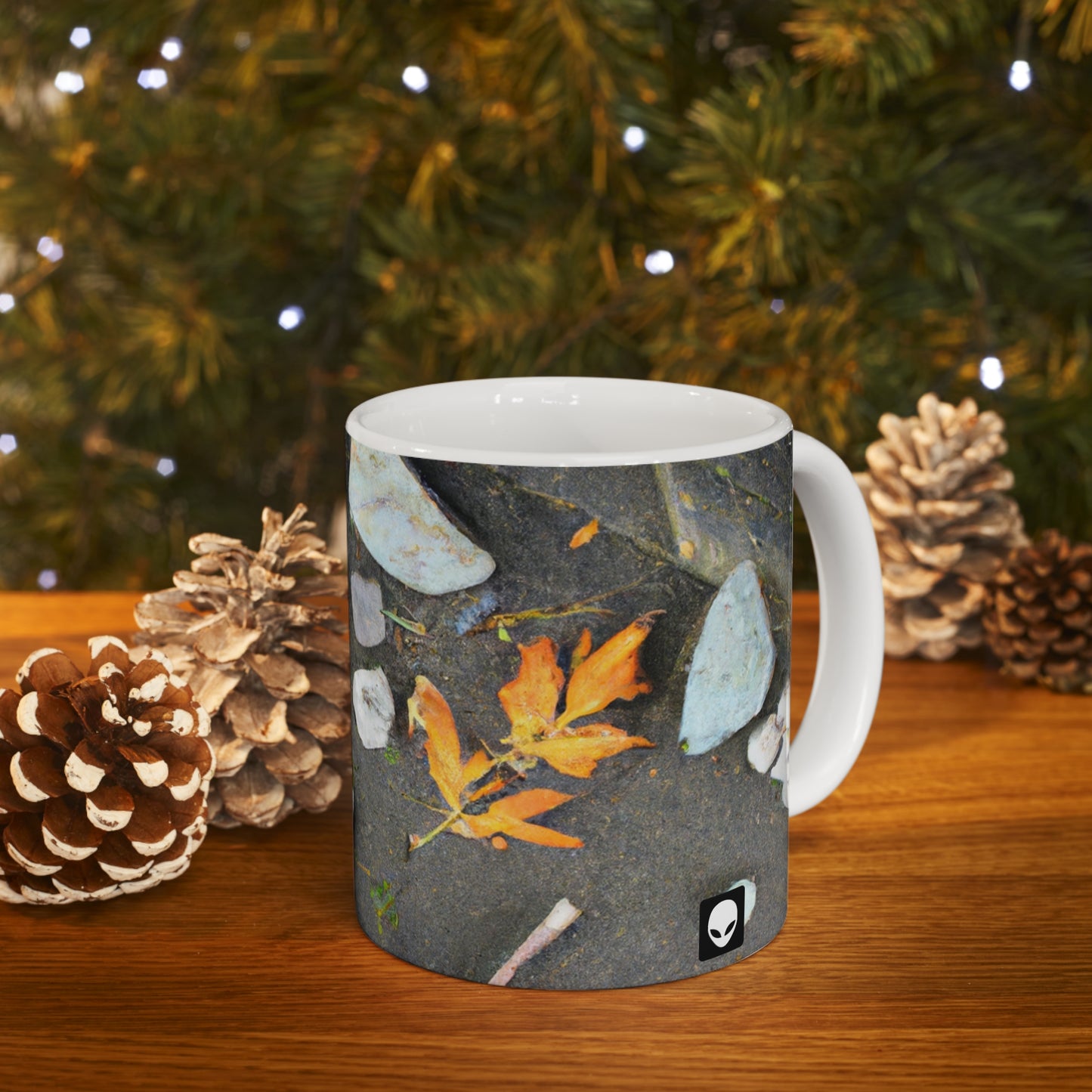 "Elements of Nature: Crafting a Creative Landscape" - The Alien Ceramic Mug 11 oz