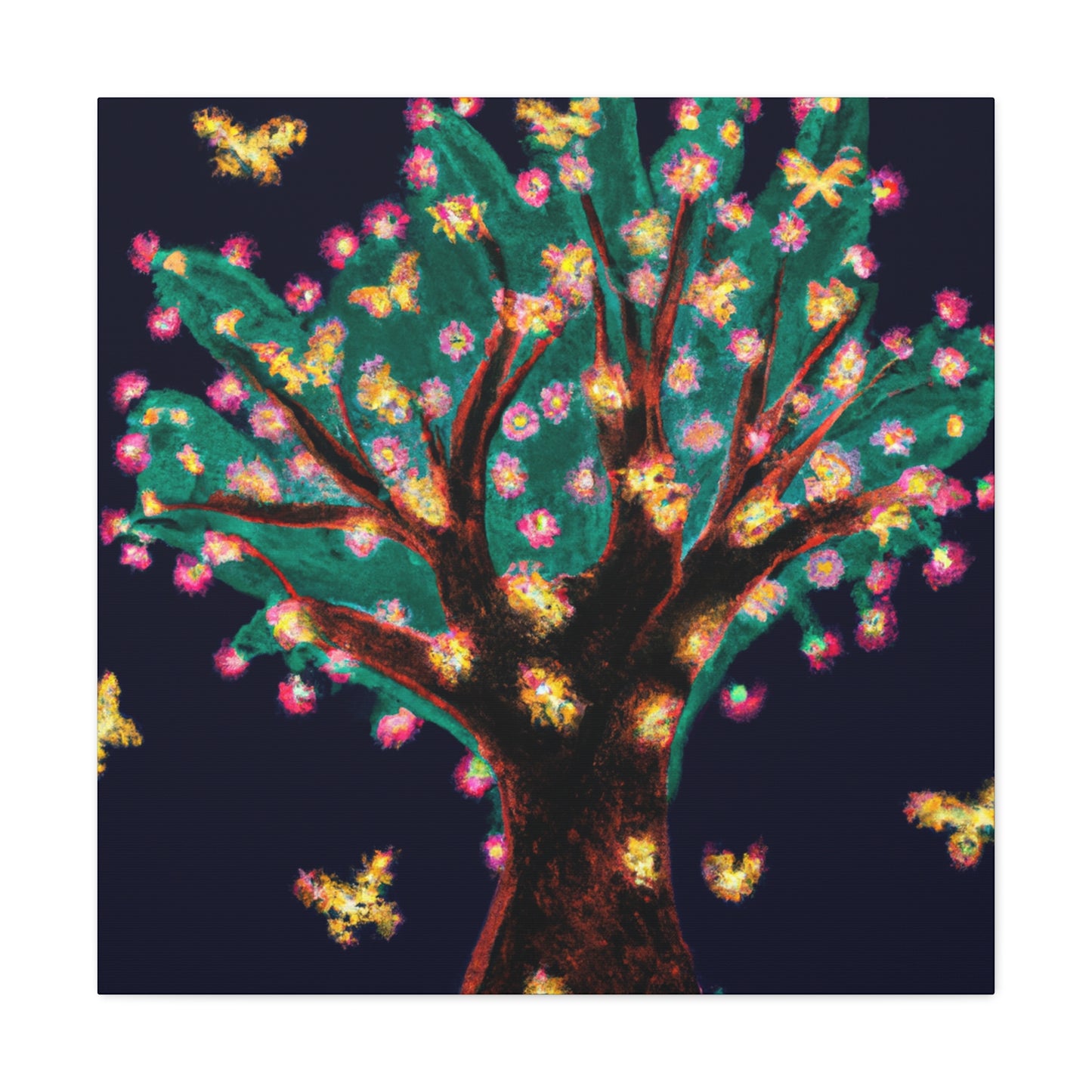 The Magical Firefly Tree - The Alien Canva