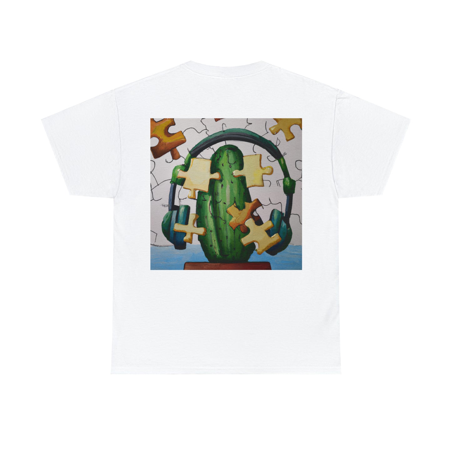 "Cactified Puzzle Time" - La camiseta alienígena