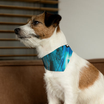 "Dreamscape: Explorando el reino interior" - El collar de bandana para mascotas alienígenas