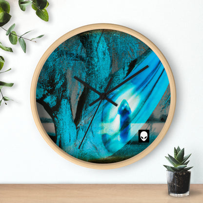 "Dreamscape: Exploring the Inner Realm" - The Alien Wall Clock