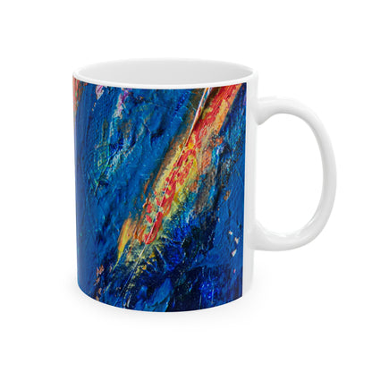 Maravillas caprichosas - La taza de cerámica alienígena 11oz