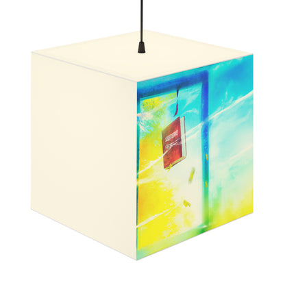 "Exploring My World through Art: Capturing the Memories of Places Visited" - The Alien Light Cube Lamp