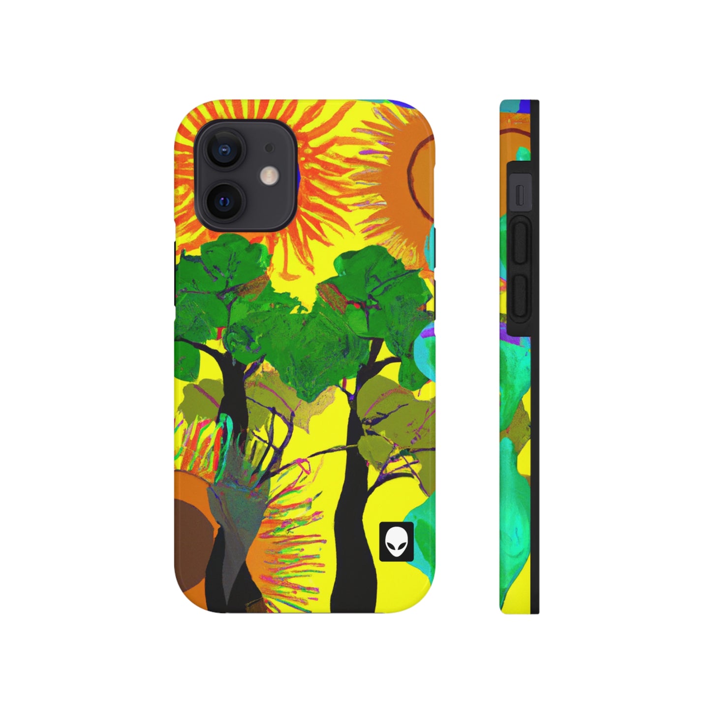 "Colisión de la belleza de la naturaleza": The Alien Tough Phone Cases