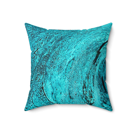 The Artistic Haven - The Alien Spun Polyester Square Pillow