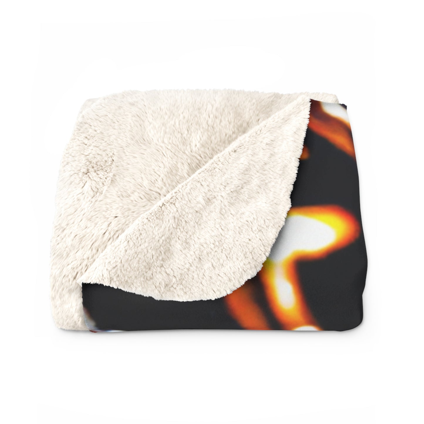 "Chaotic Disruption: An Abstract Exploration" - The Alien Sherpa Fleece Blanket