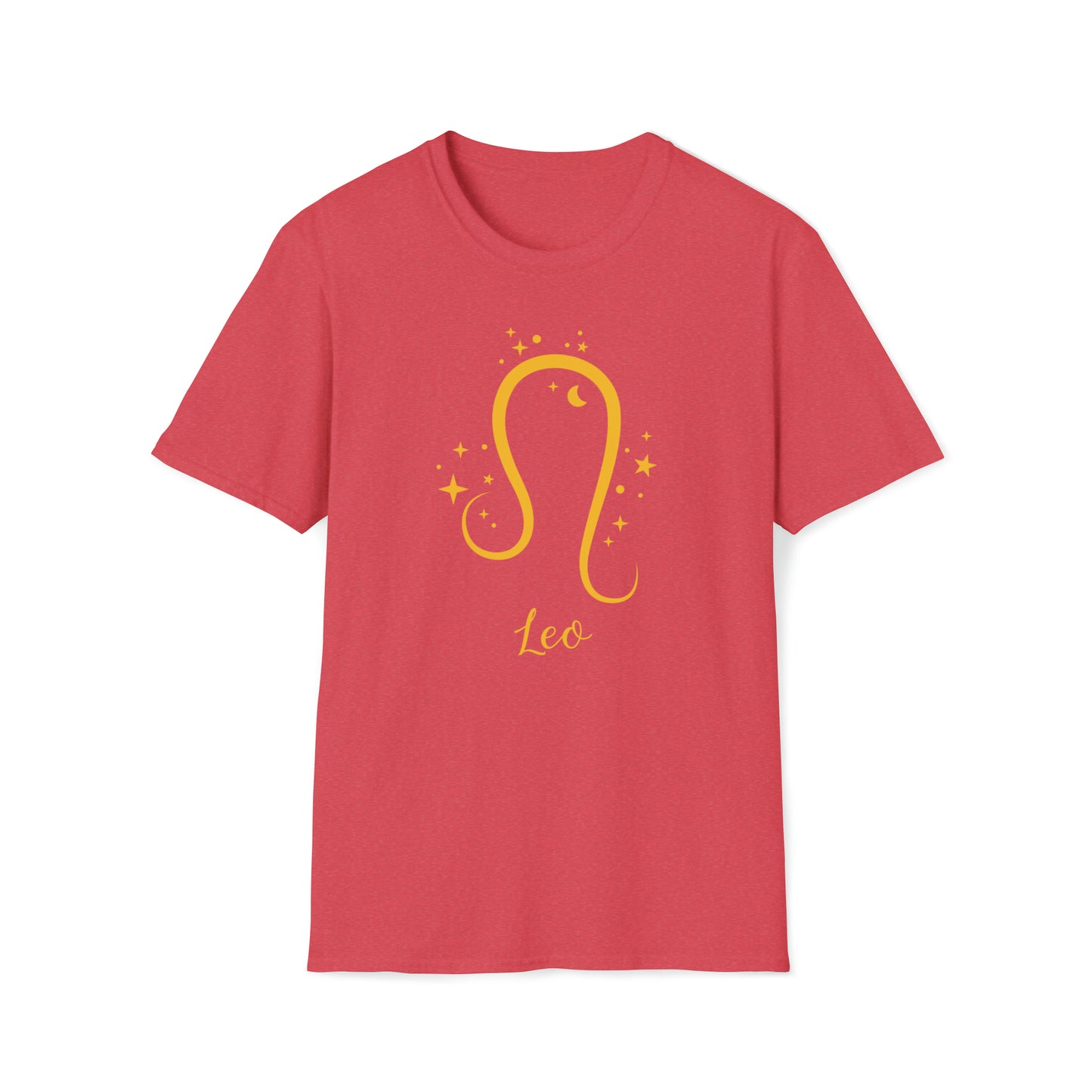 Leo Zodiac Sign  - The Alien Unisex Softstyle T-Shirt