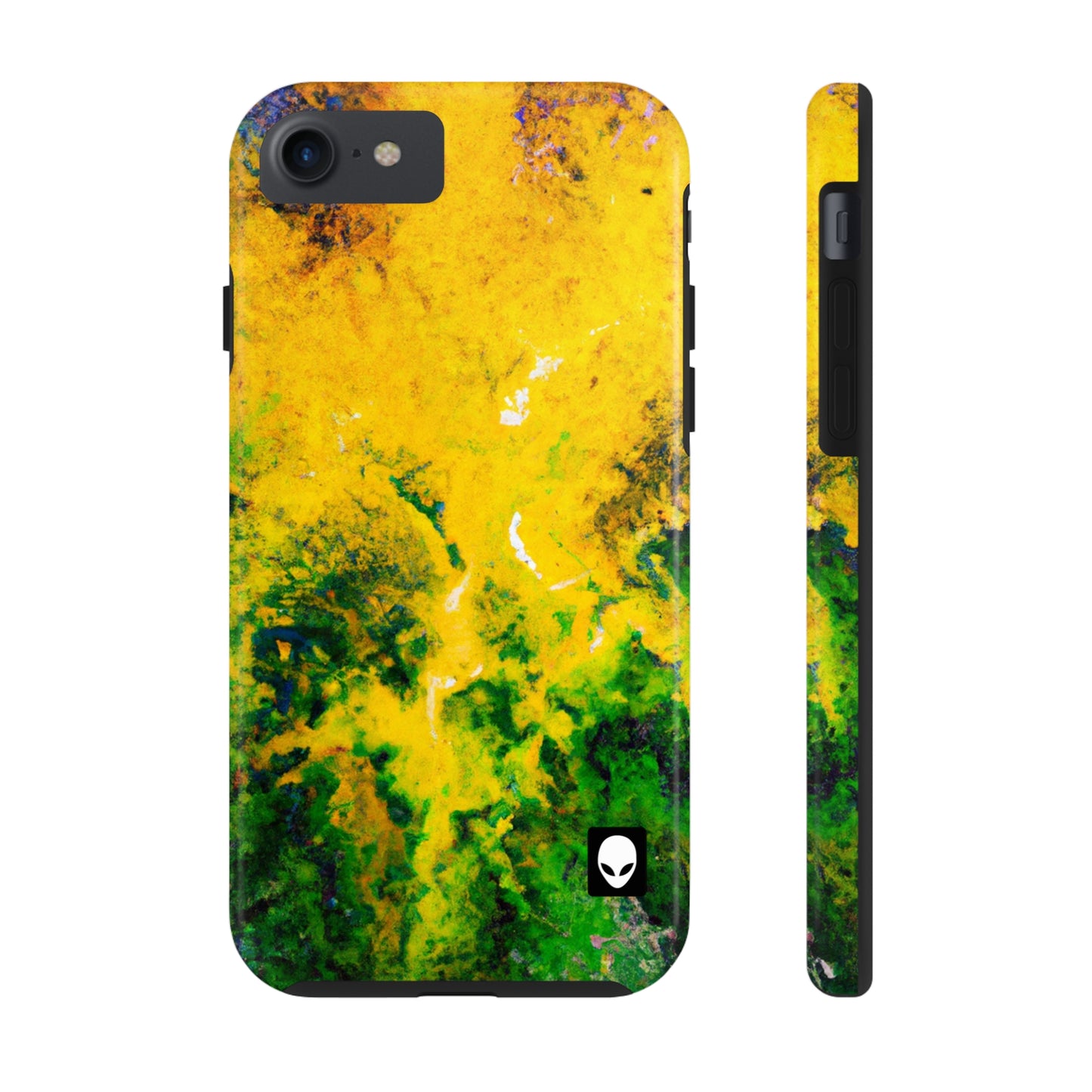 "Explorando texturas coloridas" - The Alien Tough Phone Cases