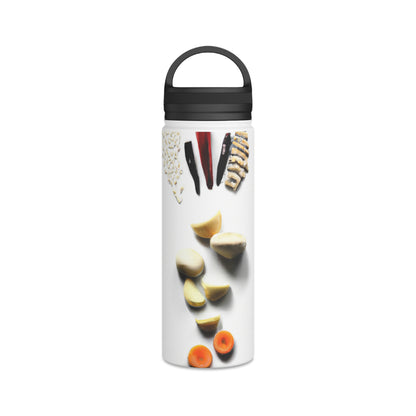 "Cooking Up Creativity: DIY Kitchen Art" - The Alien Stainless Steel Water Bottle, Handle Lid