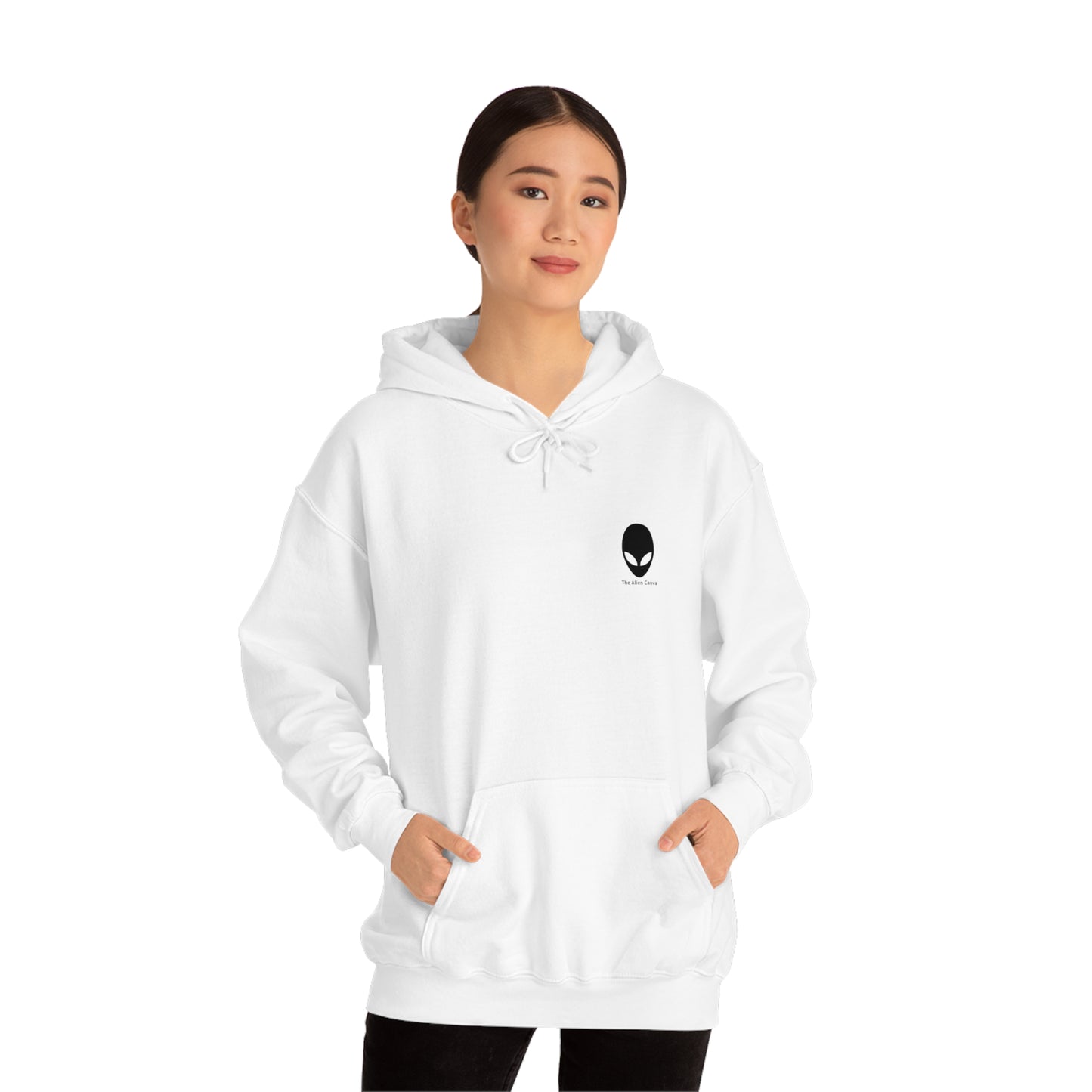 "Un mosaico de emoción" - La sudadera con capucha unisex Alien