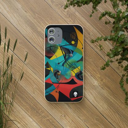 "Illusionary Perspective: A Colorful Dance of Light" - The Alien Eco-friendly Cases