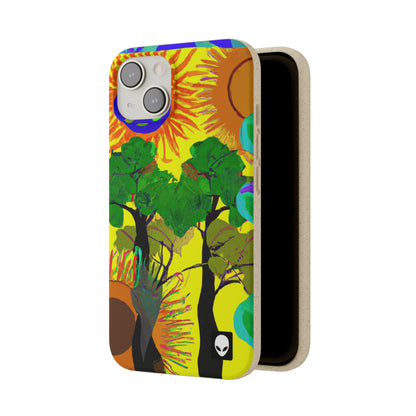 "Collision of Nature's Beauty" - The Alien Eco-friendly Cases