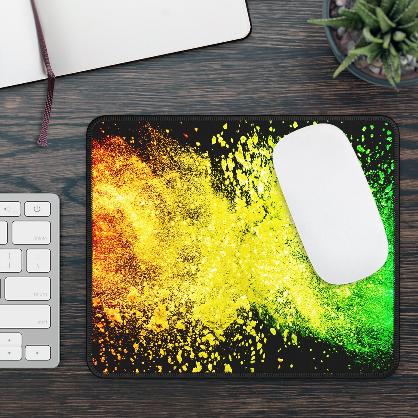 Kaleido Shapes- The Alien Gaming Mouse Pad