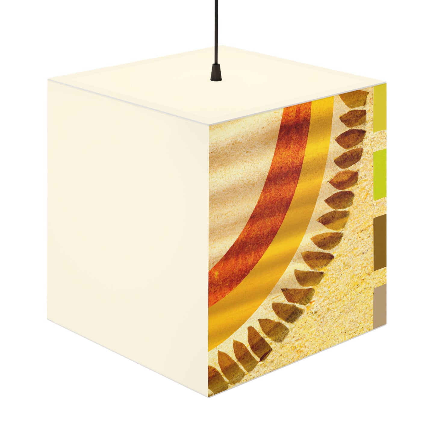 "A Natural Mosaic: Shapes and Colors from the Earth" - The Alien Light Cube Lamp