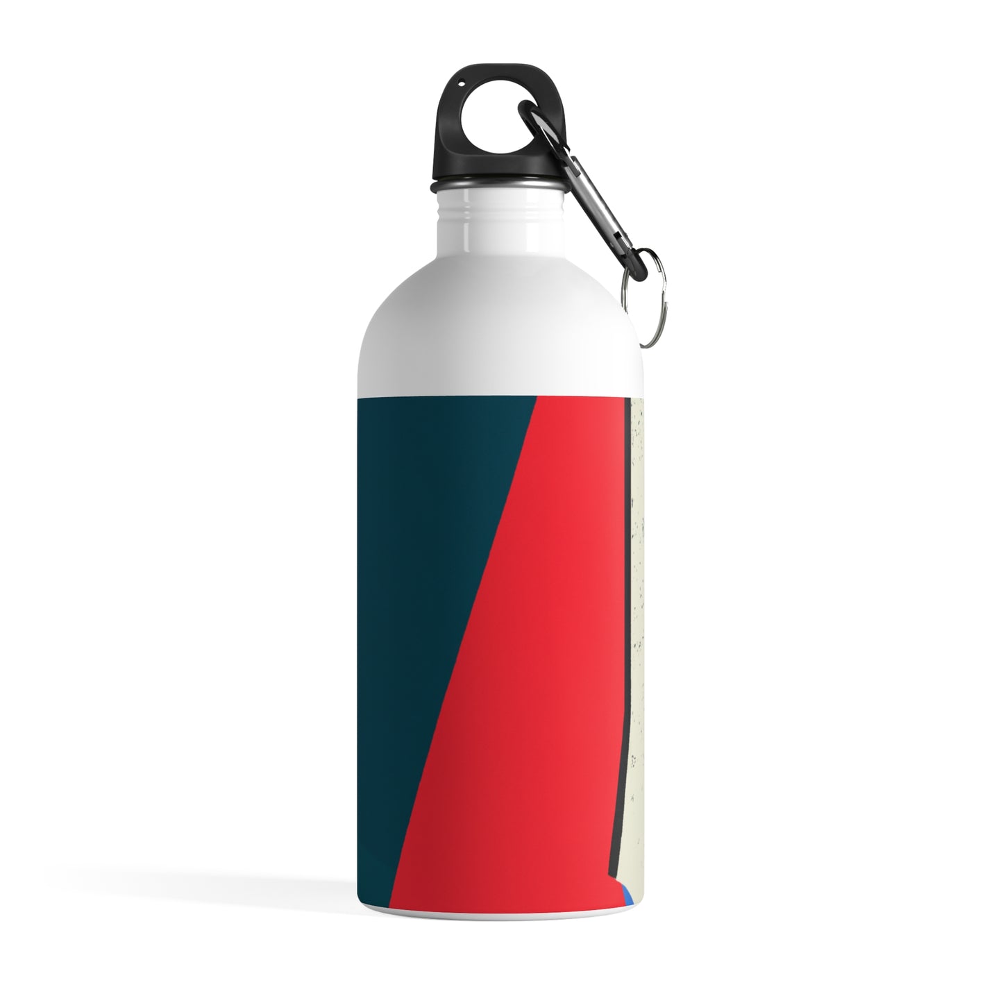 "Abstract Expressionism: Exploring Lines and Shapes" - The Alien Stainless Steel Water Bottle