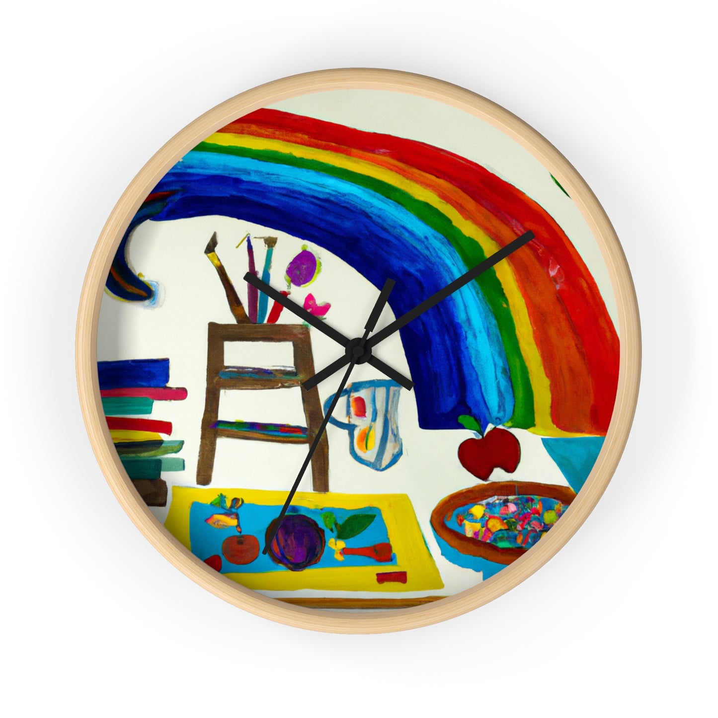 "A Fanciful Rainbow of Possibilities" - The Alien Wall Clock