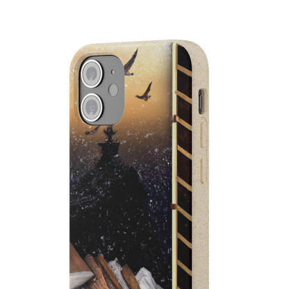 "A Tale of Storytelling Art: A Mixed Media Masterpiece" - The Alien Eco-friendly Cases