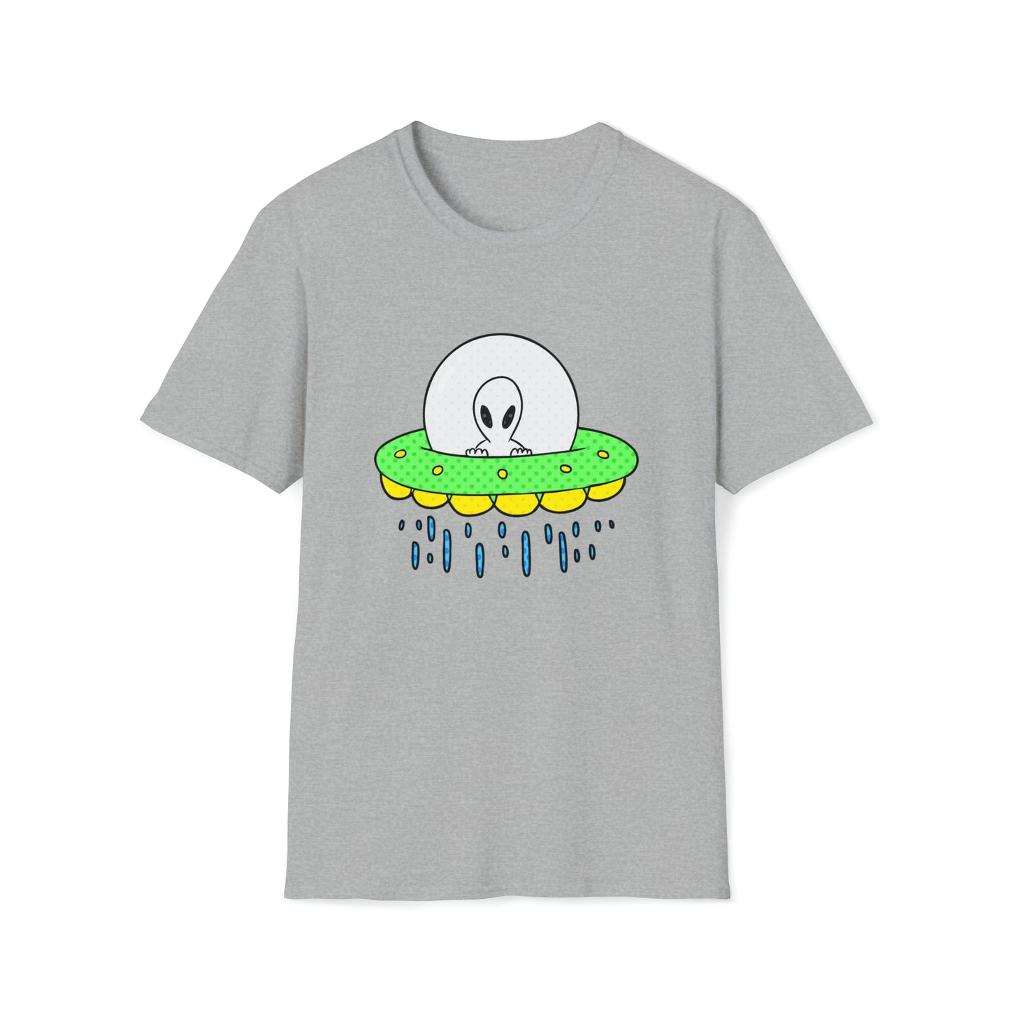 Noche Estelar - La camiseta alienígena unisex Softstyle