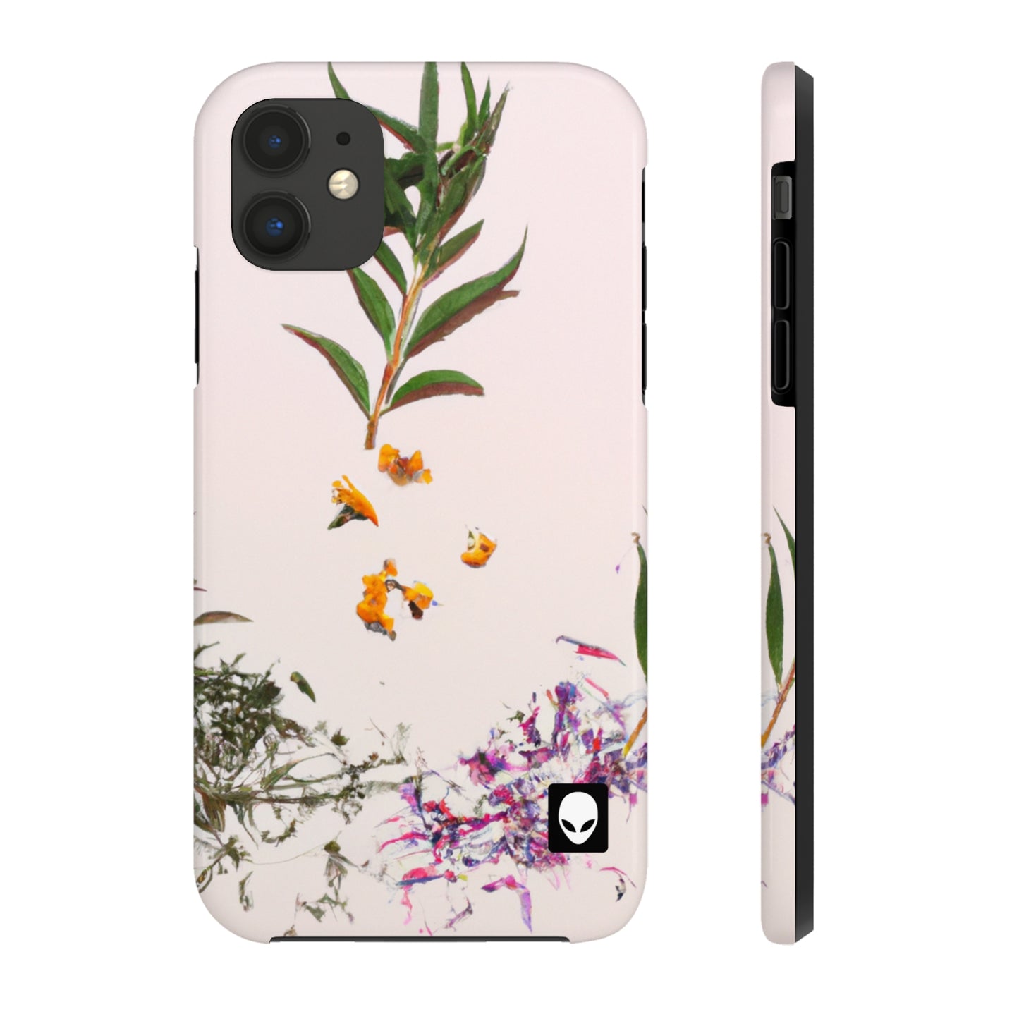 „Die Palette der Natur erkunden: Ein Experiment in der abstrakten Kunst“ – The Alien Tough Phone Cases