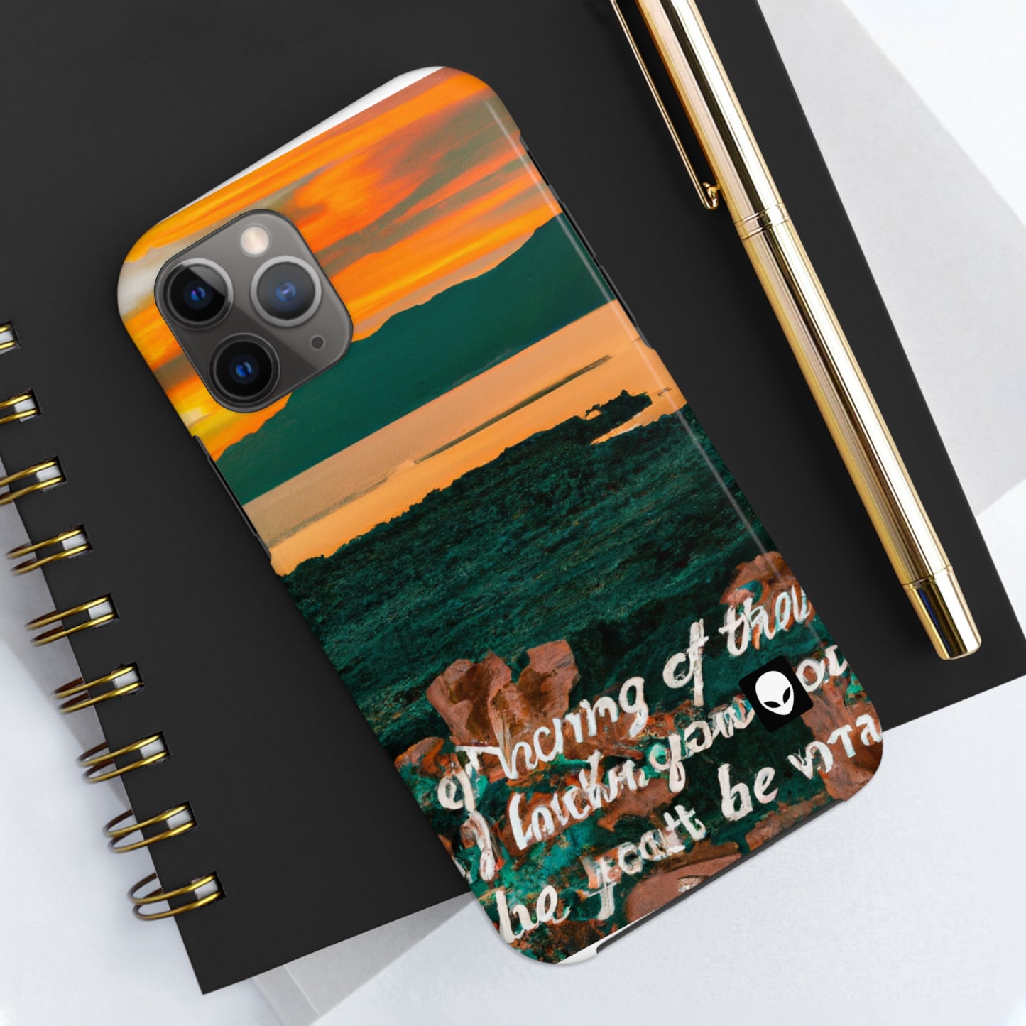 "Visiones inspiradoras: una exploración visual de ideas motivadoras" - The Alien Tough Phone Cases