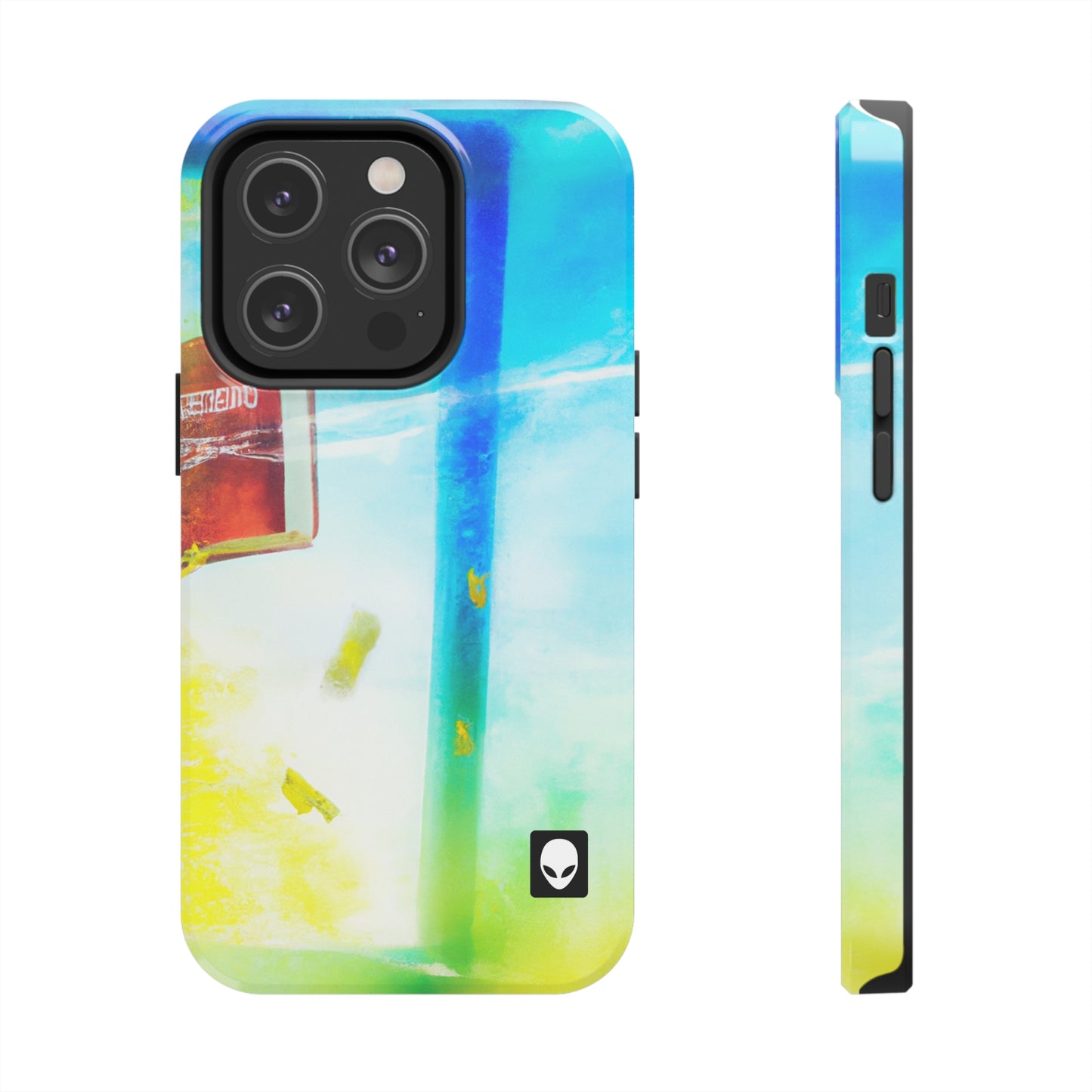 "Exploring My World through Art: Capturing the Memories of Places Visited" - The Alien Tough Phone Cases