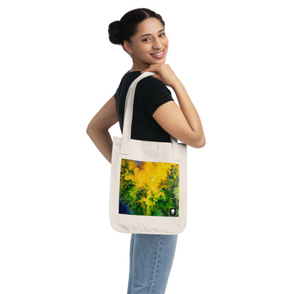 "Exploring Colorful Textures" - The Alien Eco-friendly Tote Bag