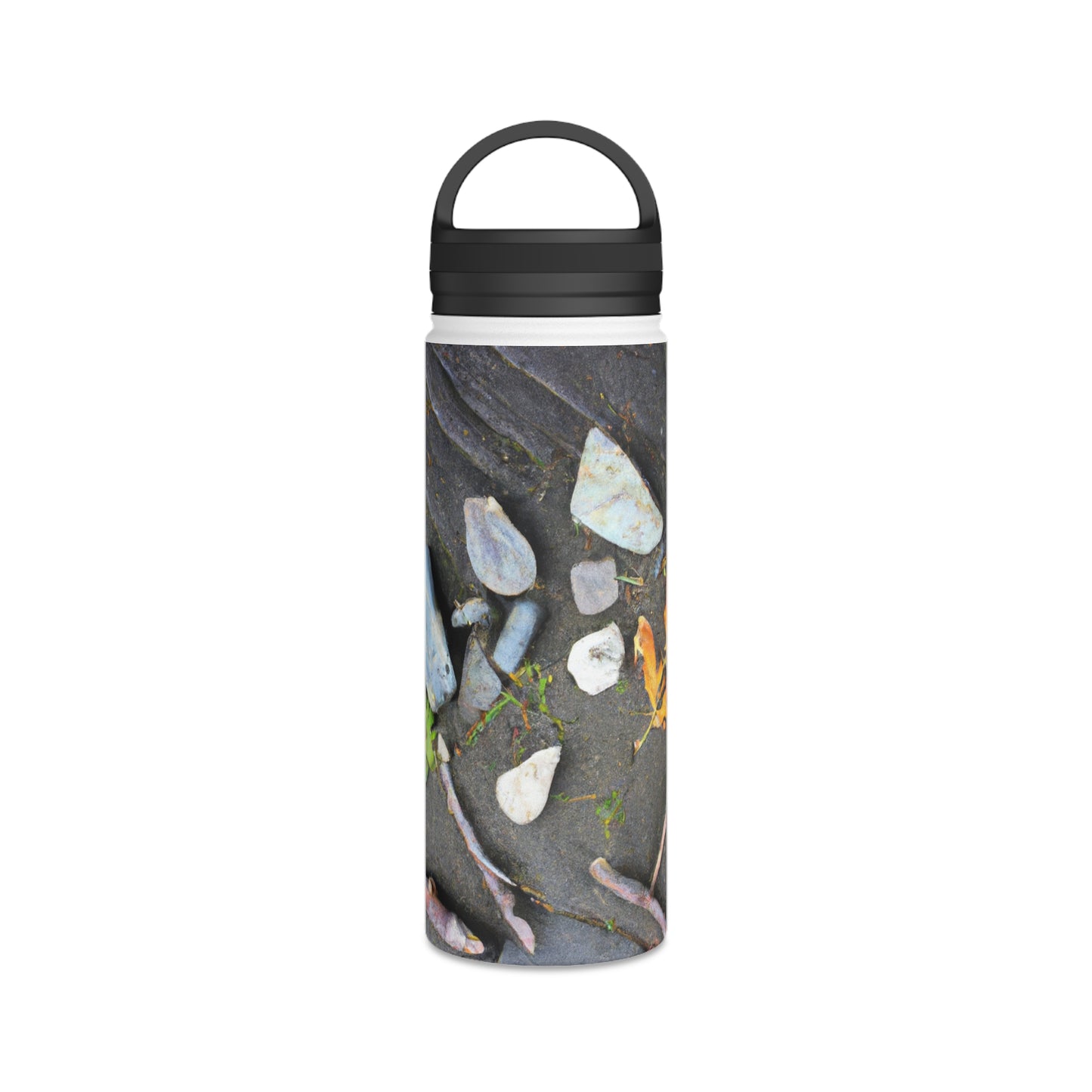 "Elements of Nature: Crafting a Creative Landscape" - The Alien Stainless Steel Water Bottle, Handle Lid