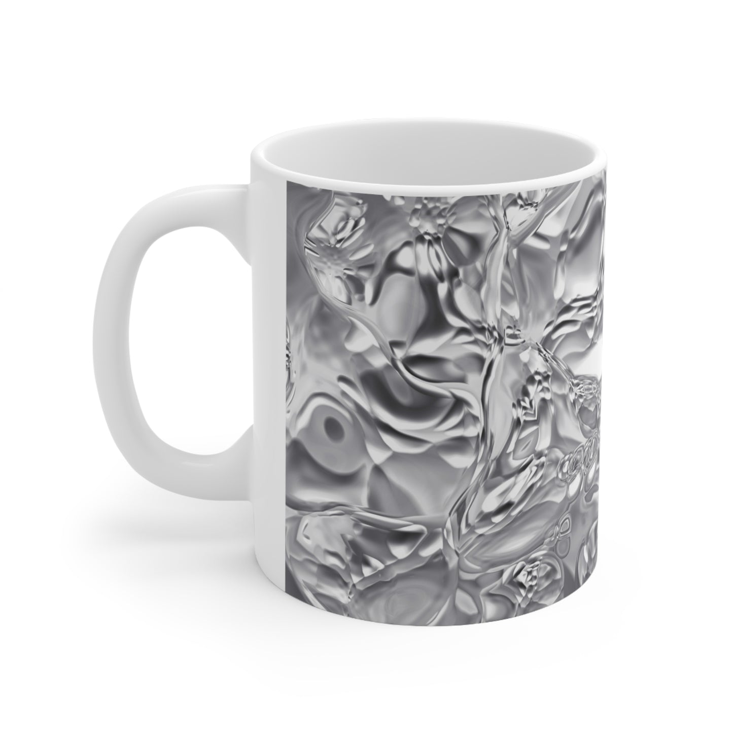 Shimmer Steel - Taza de cerámica The Alien 11oz