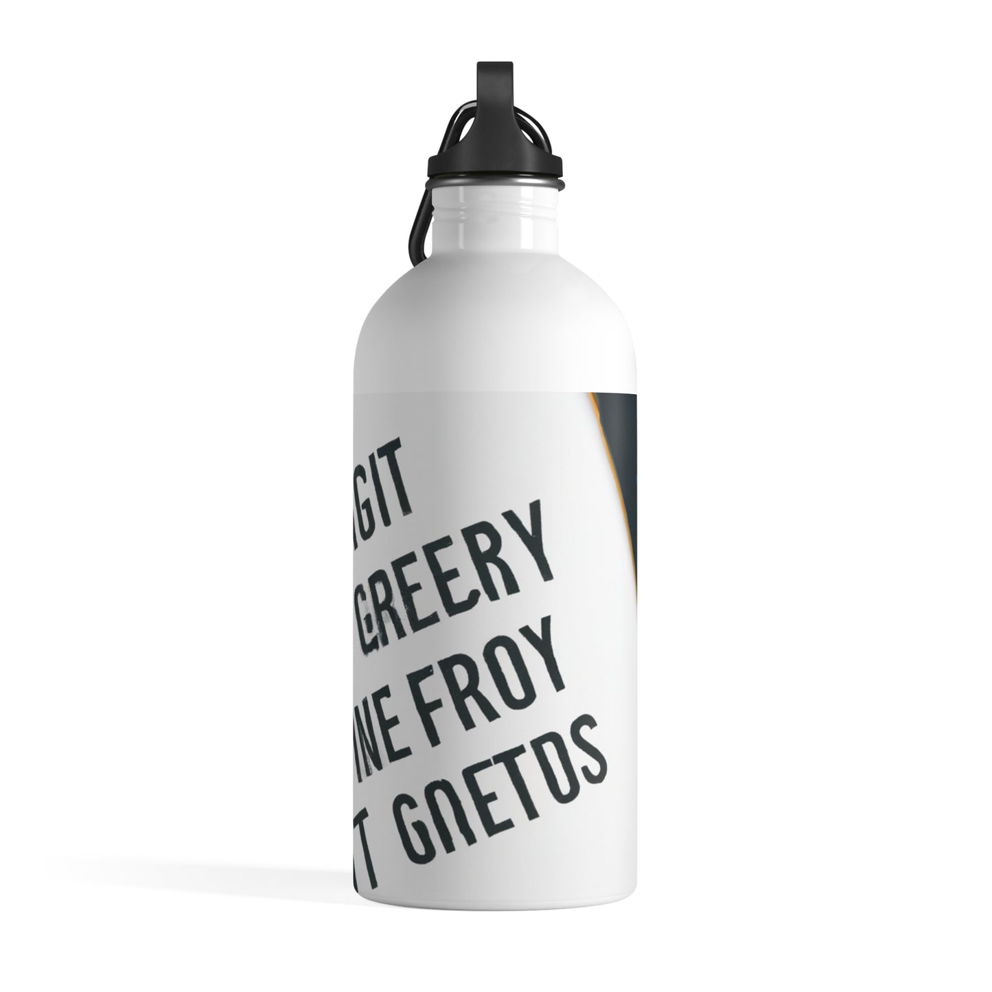 "Interacting with the World Anew: A Mixed-Media Exploration of Technology's Effects" - The Alien Stainless Steel Water Bottle