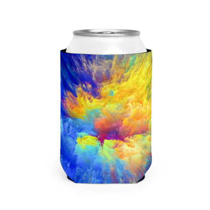 Vibrant Tangles - The Alien Can Cooler Sleeve