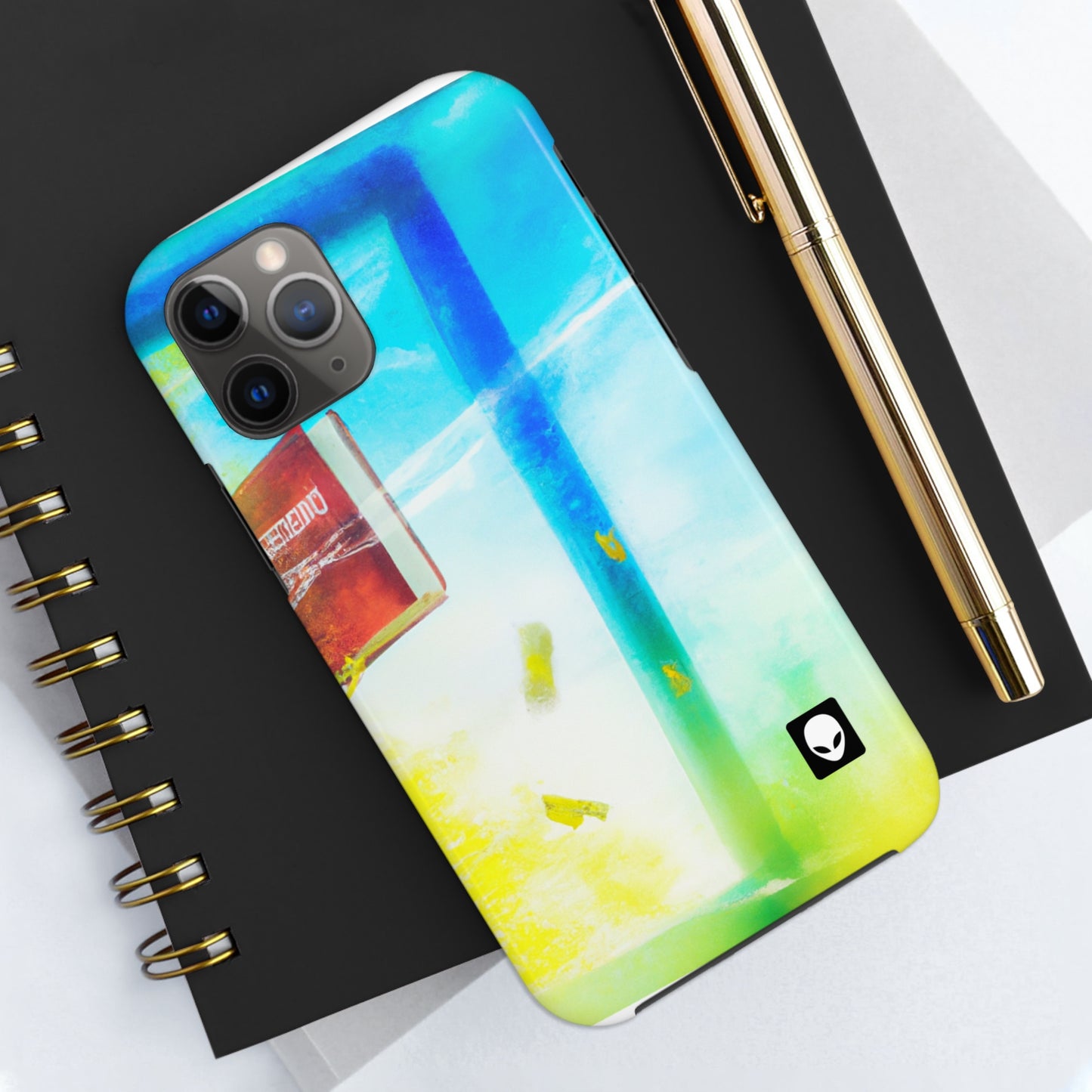 "Exploring My World through Art: Capturing the Memories of Places Visited" - The Alien Tough Phone Cases