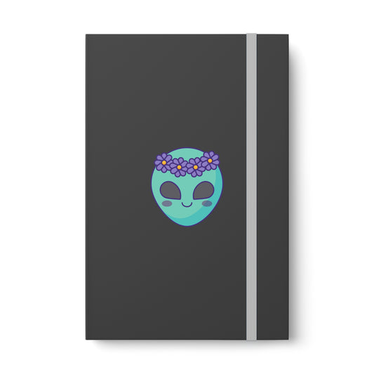 Starry Serenity - The Alien Color Contrast Notebook