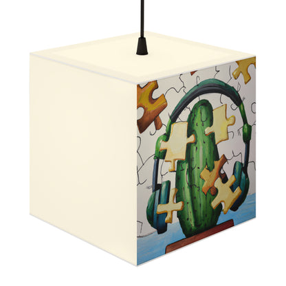 „Cactified Puzzle Time“ – Die Alien Light Cube Lampe