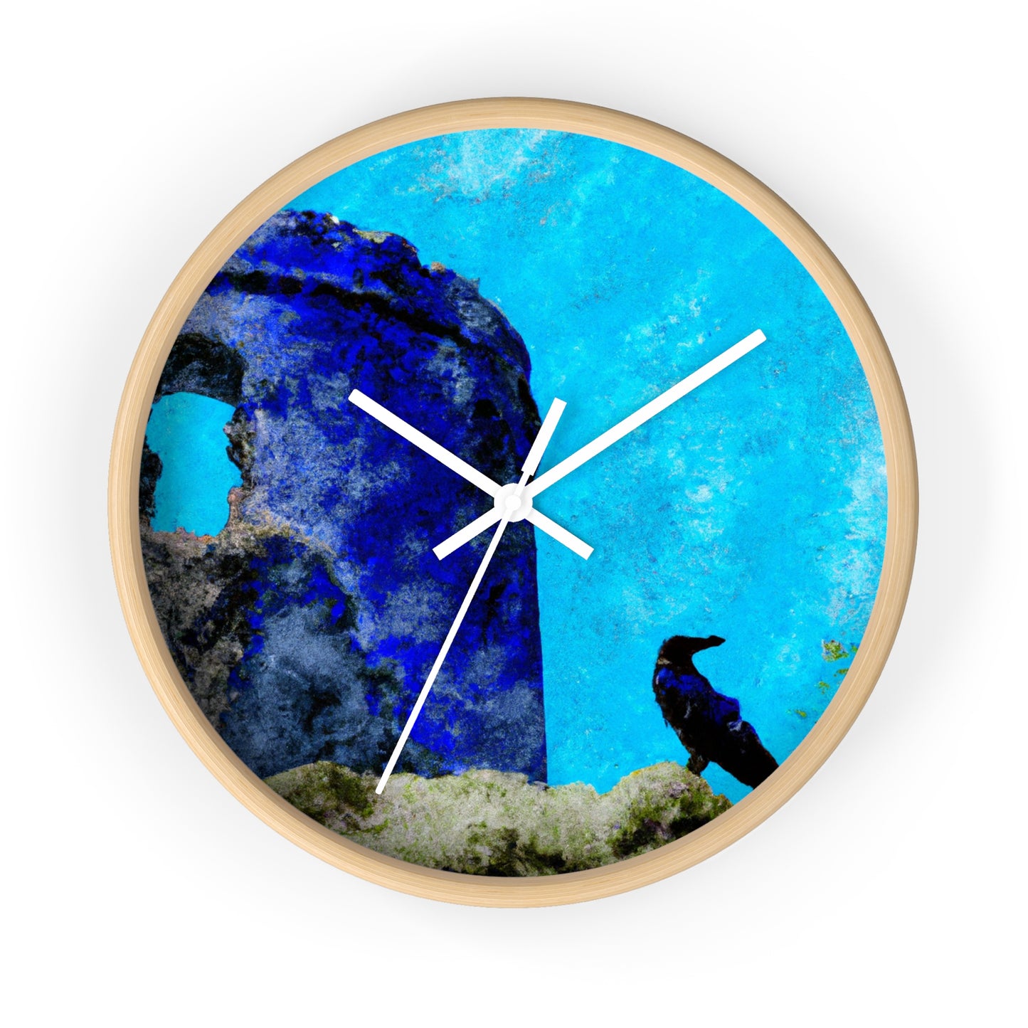 "Crow's Perch on a Waning Tower" - The Alien Wall Clock