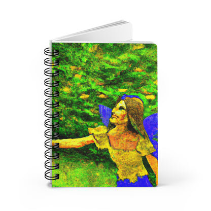 The Fairy and the Brave Adventurer - The Alien Spiral Bound Journal