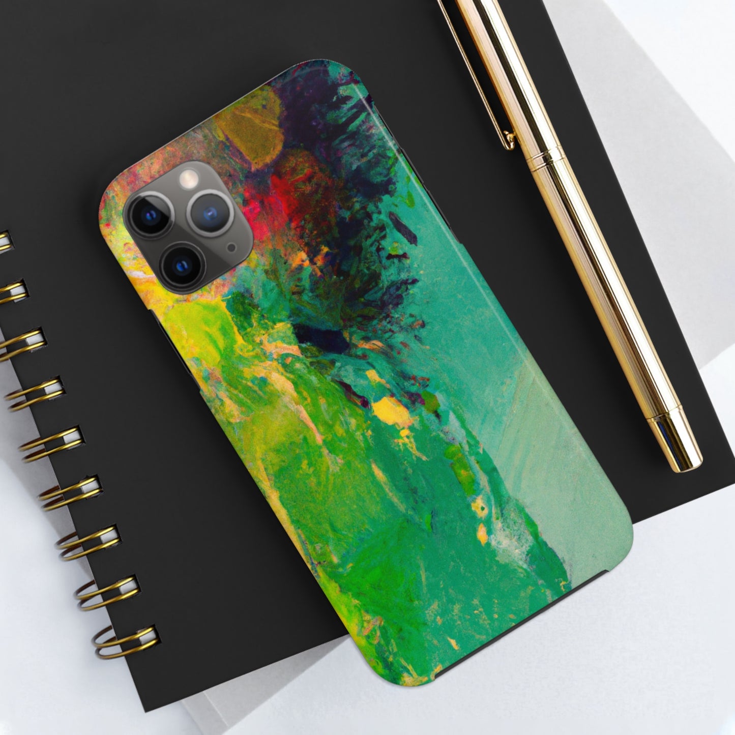 "Un día de verano perezoso: una oda abstracta" - The Alien Tough Phone Cases